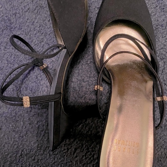 Stuart Weitzman Evening Slingback Crystals - Picture 3 of 5